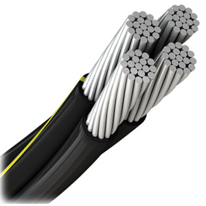 Quadruplex Service Drop Cable-Aluminum