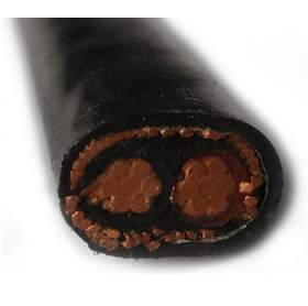 Flat XLPE Insulated Copper Concentric Cable