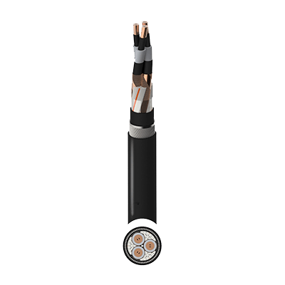 BS 6622 XLPE MDPE 6.35/11 (12)kV Cable
