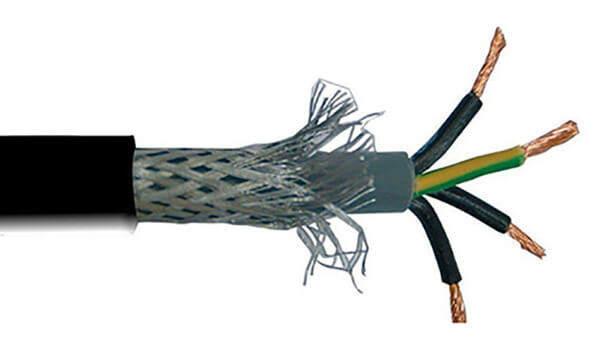 Black-SY-Braided-Sheath-Cable