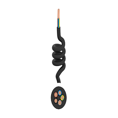 Curly Flex TPR Cable