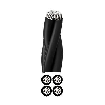 LV NF C33-209 Aerial Bundle Cable 1kV