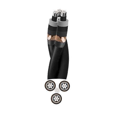 MV IEC60502-2 Aerial Bundle Cable 19/33kV